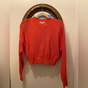 Lightweight, drapey and relaxed, this crewneck sweater